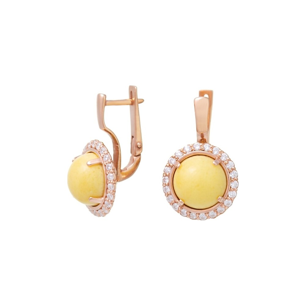 Halo Butter Drop Earrings — AMBERRA earrings