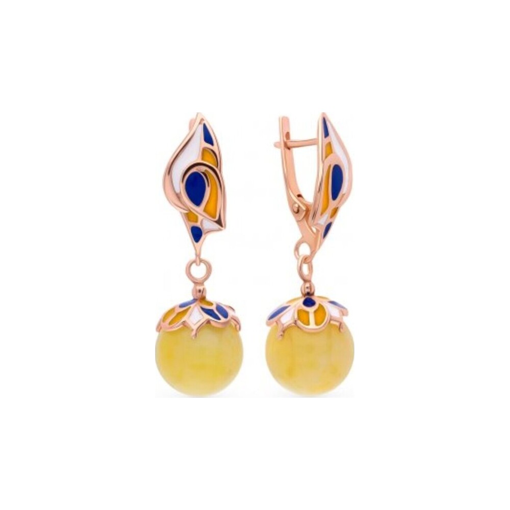 Morning Dew — AMBERRA earrings