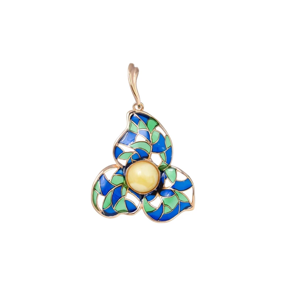 Baltic Amber Pendant — AMBERRA Bali Jewelry
