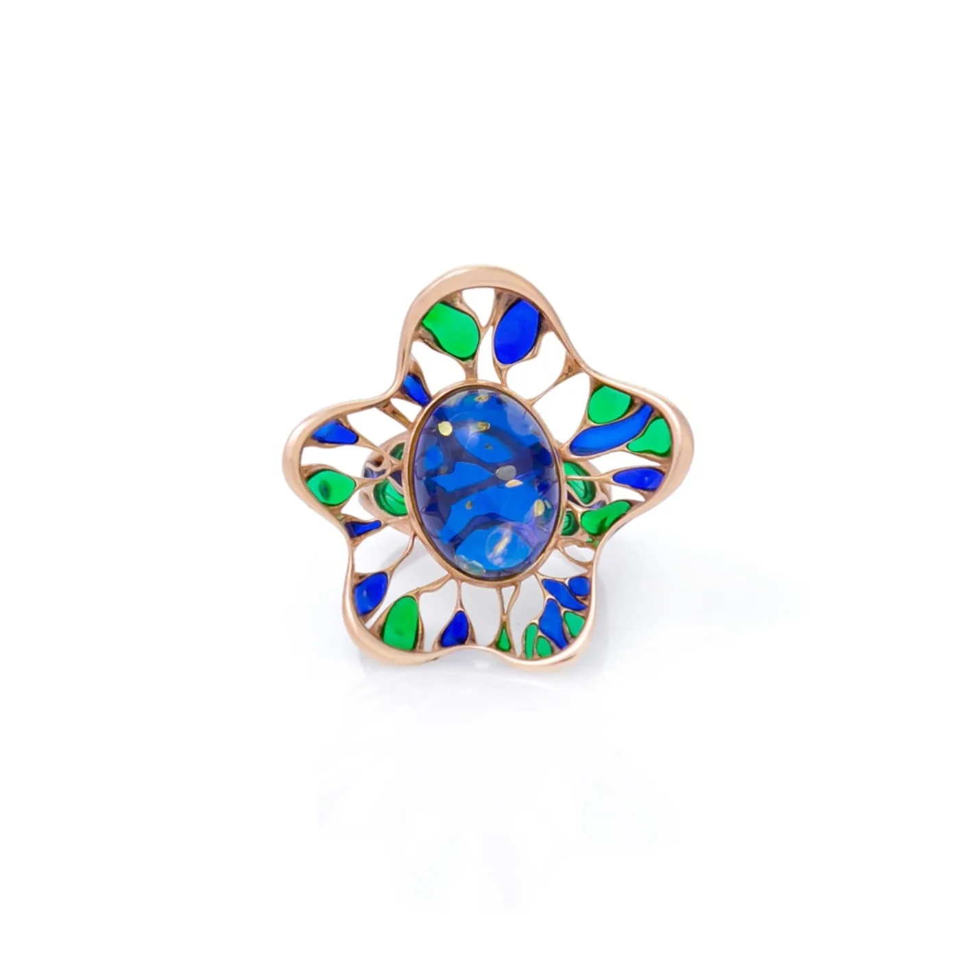 Divine Lotus — AMBERRA rings