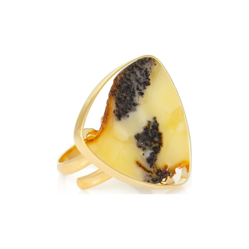 Raw Triangle Ring — AMBERRA rings